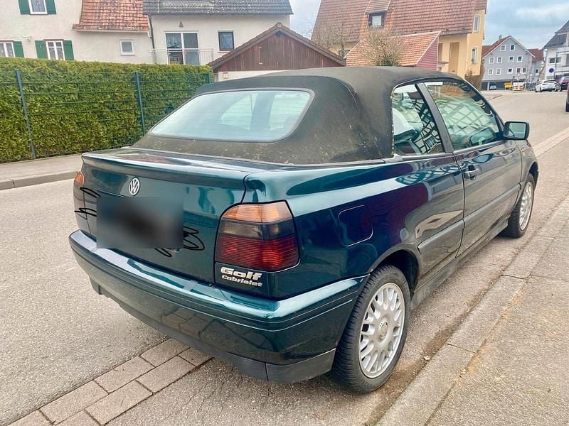 Gebraucht VW Golf Cabriolet 90 PS (66 kW) 1995 Grün Cabrio