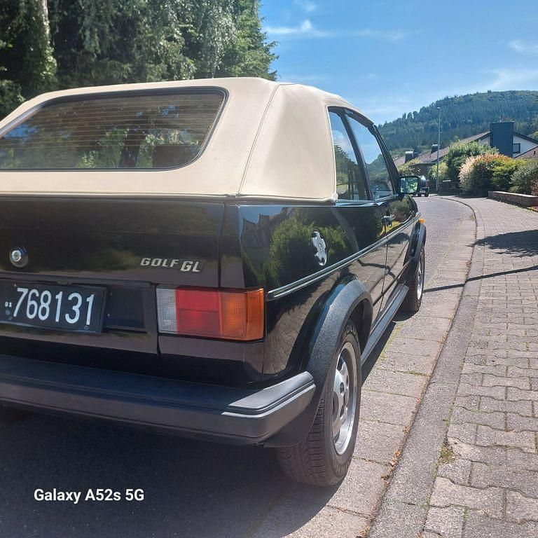 Gebraucht VW Golf Cabriolet 69 PS (50 kW) 1982 Schwarz Cabrio
