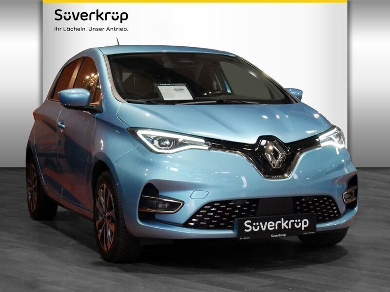 Blau Gebraucht 2021 Renault Zoe Intens Kleinwagen | 18.990 € (Teuer) - Bild 1/4