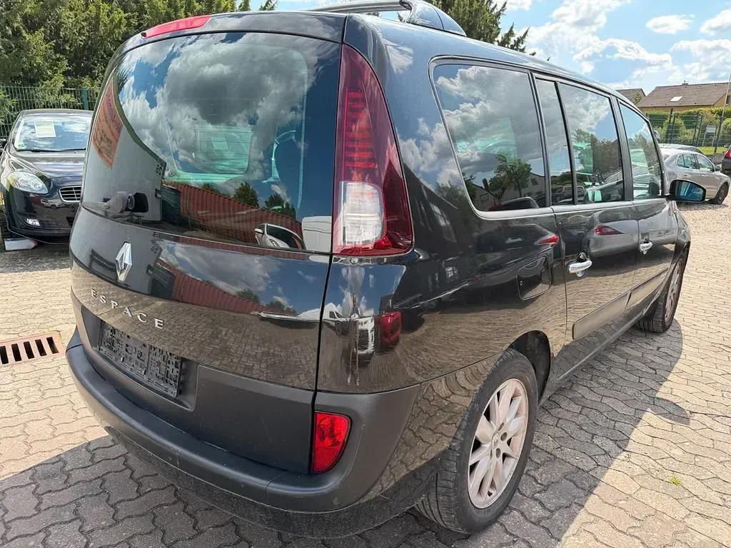Gebraucht Renault Espace 150 PS (110 kW) 2008 Schwarz Van / Kleinbus