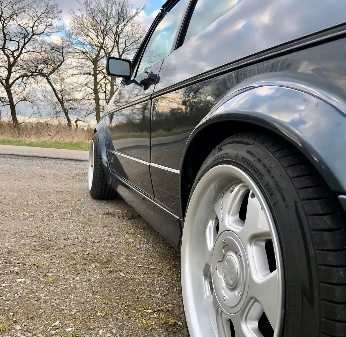 Gebraucht VW Golf Cabriolet 1990 Blau Cabrio