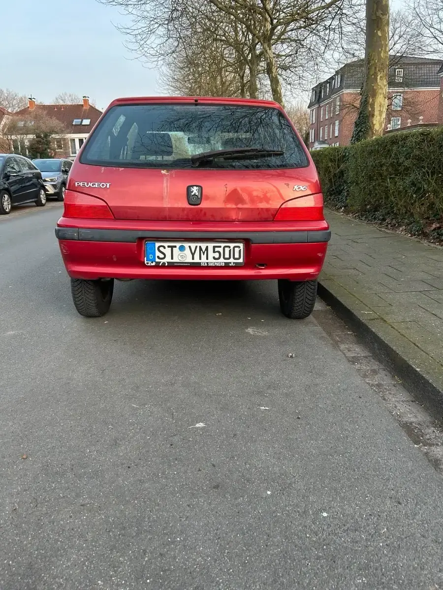 Gebraucht Peugeot 106 75 PS (55 kW) 2002 Rot Kleinwagen