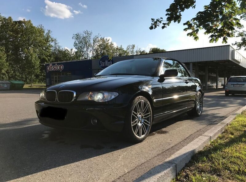 Schwarz Gebraucht 2005 BMW 330 Cabriolet Exclusive Cabrio | 9.900 € (Fairer Preis) - Bild 1/4