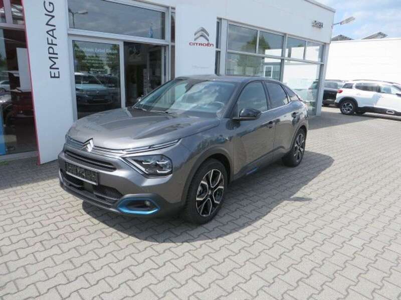 Platiniumgrau Gebraucht 2023 Citroën e-C4 Shine Limousine | 26.985 € (Teuer) - Bild 1/4