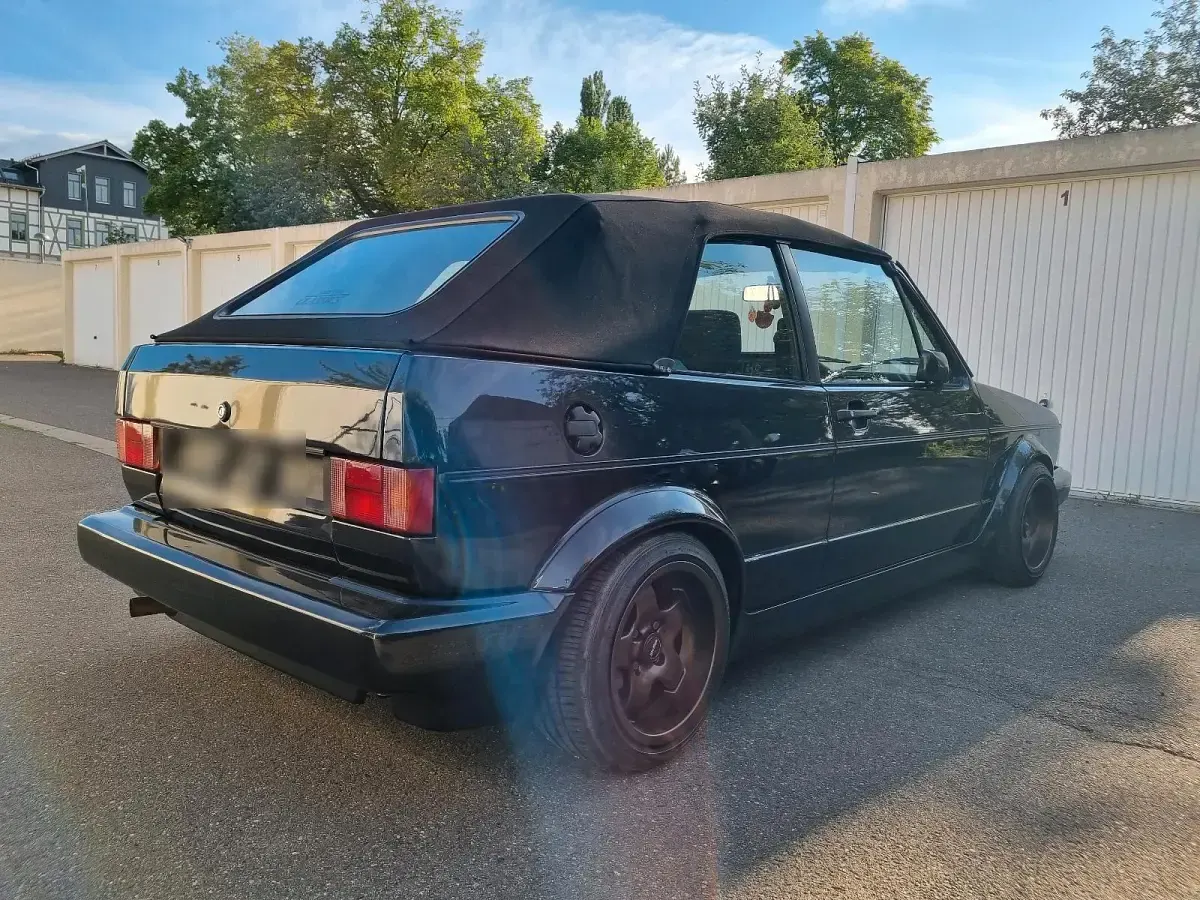 Gebraucht VW Golf Cabriolet 98 PS (72 kW) 1993 Schwarz Cabrio