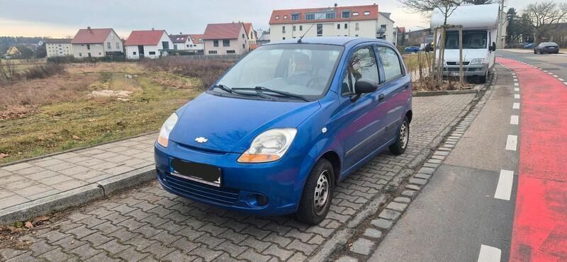 Blau Gebraucht 2007 Chevrolet Matiz Kleinwagen | 1.100 € - Bild 1/4