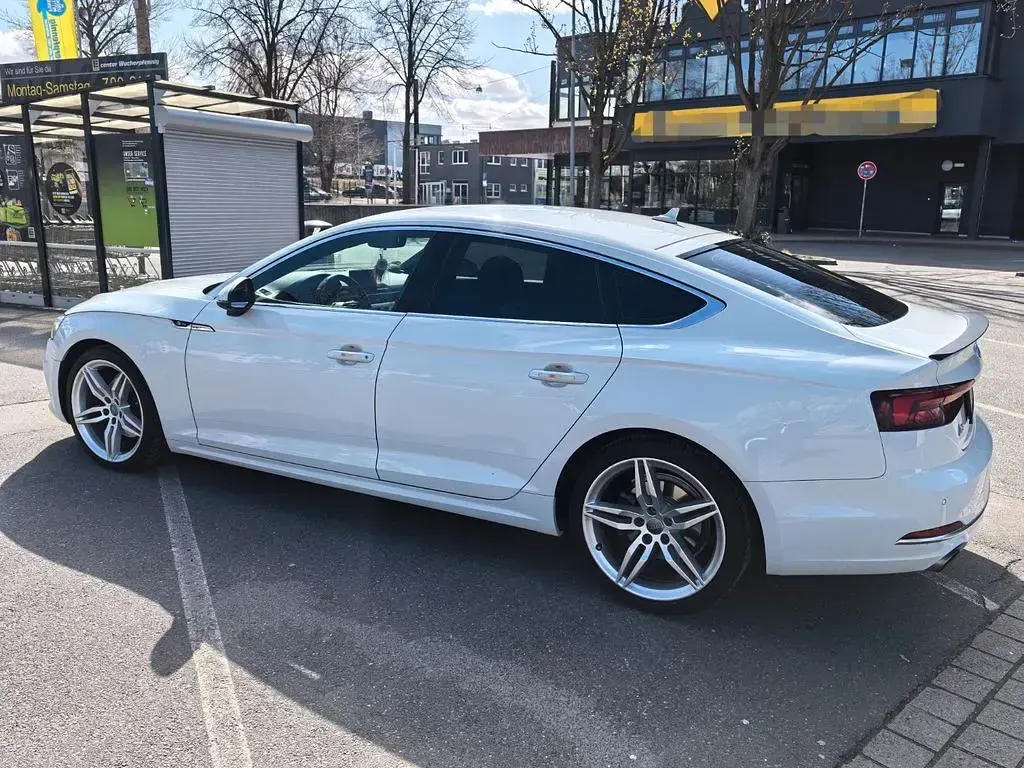 Gebraucht Audi A5 Sportback S-Line 190 PS (139 kW) 2017 Weiß Kleinwagen