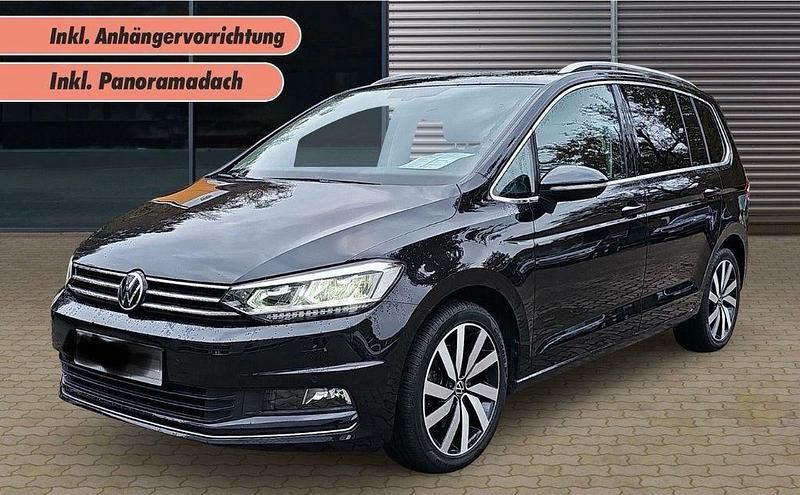 Schwarz Gebraucht 2020 VW Touran Highline Van / Kleinbus | 19.990 € (Guter Preis) - Bild 1/4