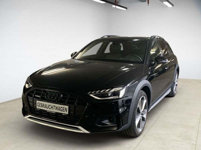 Mythosschwarz metallic Gebraucht 2023 Audi A4 Allroad Ambiente Kombi | 41.960 € (Fairer Preis) - Bild 1/4