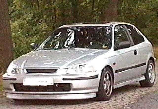 Gebraucht Honda Civic 90 PS (66 kW) 1998 Silber Coupé