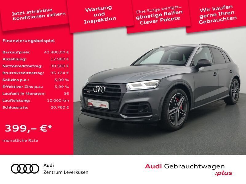 Daytonagrau perleffekt Gebraucht 2020 Audi SQ5 Ambiente SUV | 43.480 € (Guter Preis) - Bild 1/4