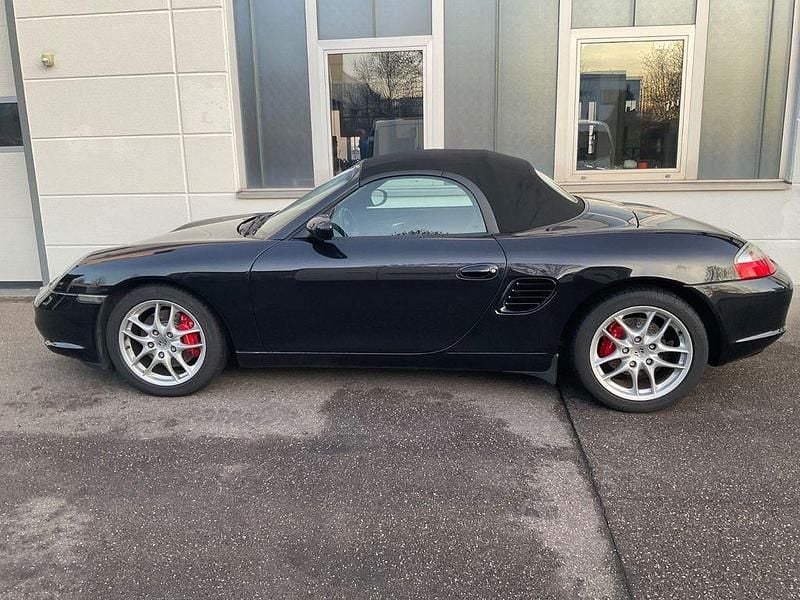 Schwarz Gebraucht 2004 Porsche Boxster S Cabrio | 22.986 € (Fairer Preis) - Bild 1/3