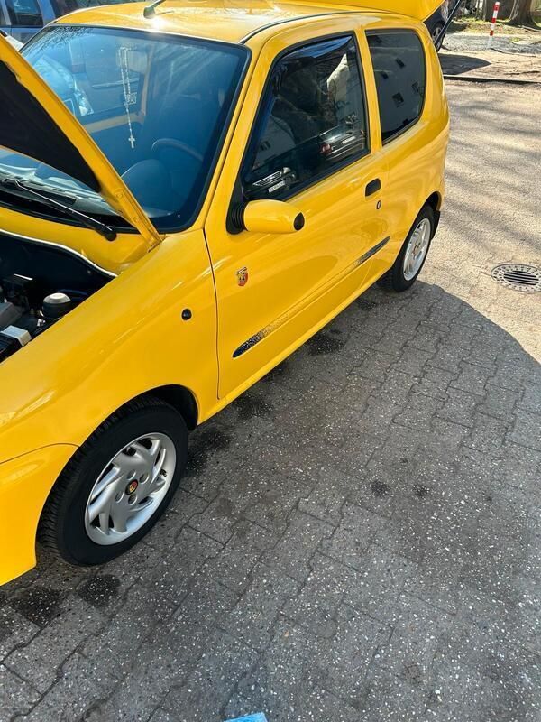 Gelb Gebraucht 1999 Fiat Seicento Kleinwagen | 2.500 € - Bild 1/4