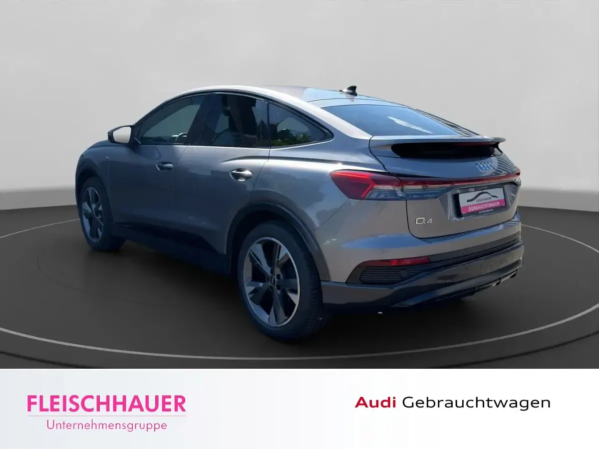 Gebraucht Audi Q4 Sportback e-tron 219 kW (299 PS) 2023 Weiss SUV