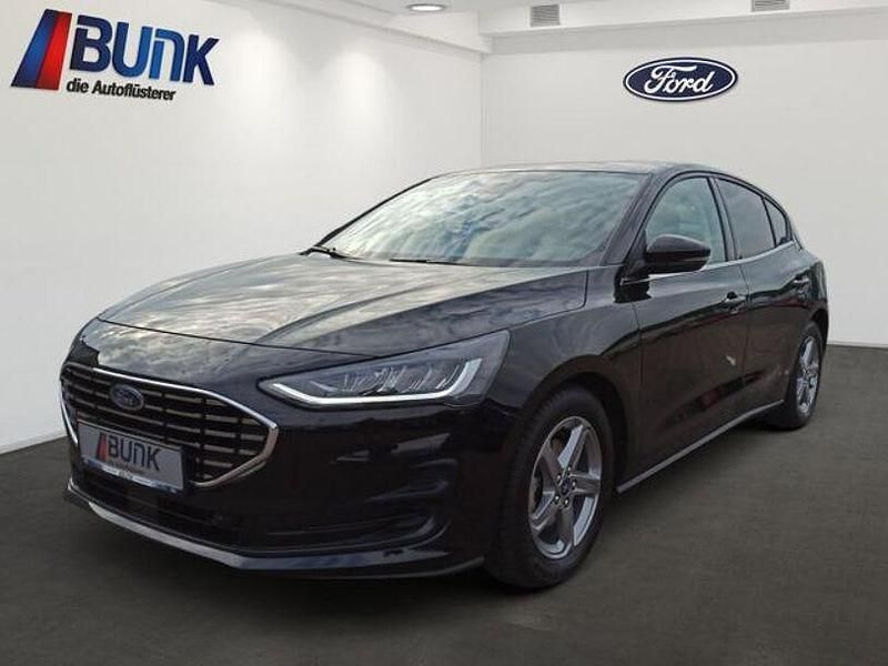 Obsidianschwarz met Gebraucht 2023 Ford Focus Titanium Limousine | 26.750 € (Etwas zu teuer) - Bild 1/4