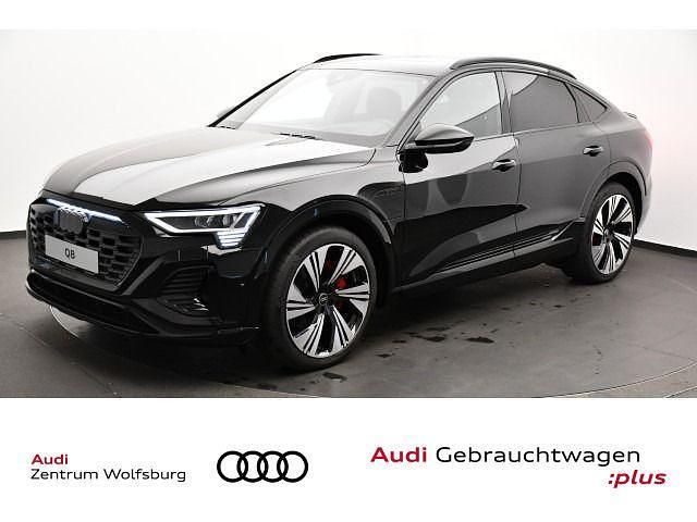 Schwarz Gebraucht 2024 Audi Q8 e-tron S-Line SUV | 79.900 € - Bild 1/4
