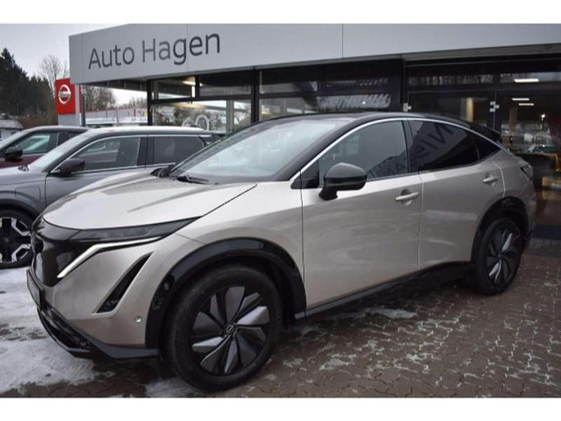 Gebraucht Nissan Ariya Evolve 160 kW (218 PS) 2023 Warm silver / black SUV