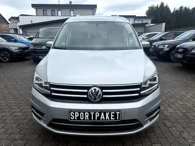 Gebraucht VW Caddy Highline 102 PS (75 kW) 2016 Silber Van / Kleinbus