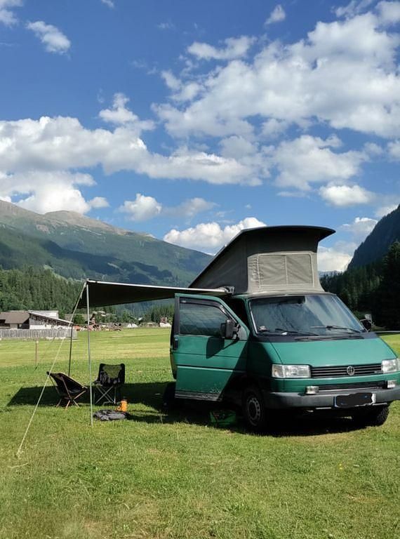 Grün Gebraucht 2001 VW T4 Van | 15.900 € - Bild 1/4