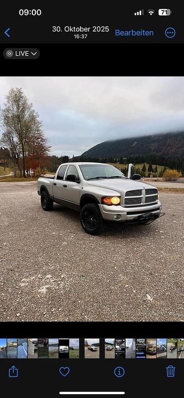 Gebraucht Dodge Ram 345 PS (253 kW) 2003 Silber Pickup