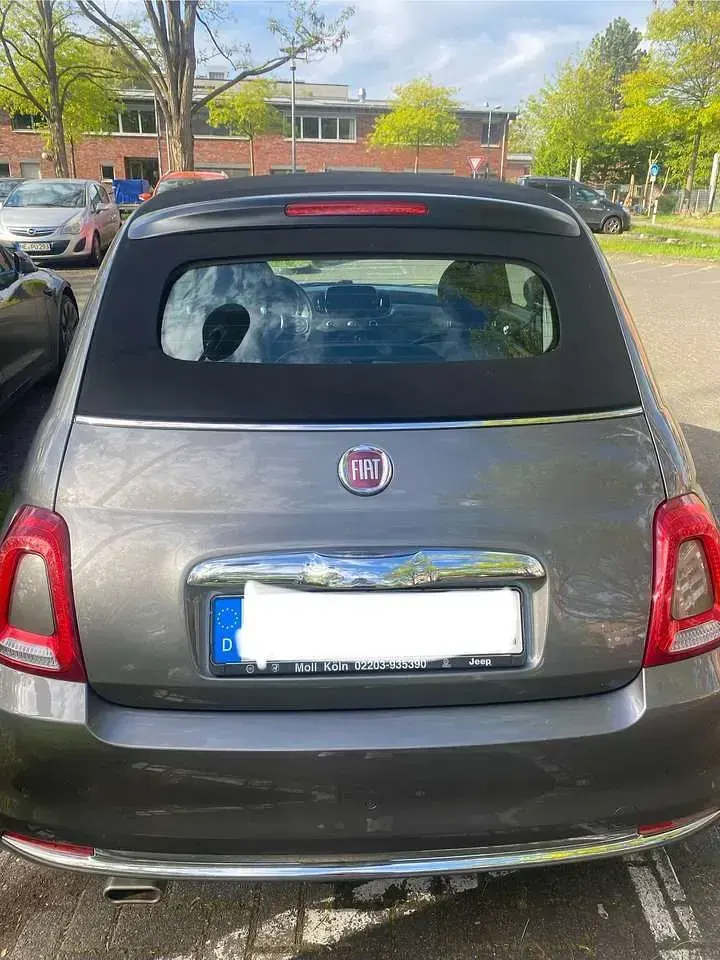 Gebraucht Fiat 500C Lounge 69 PS (50 kW) 2019 Grau Cabrio