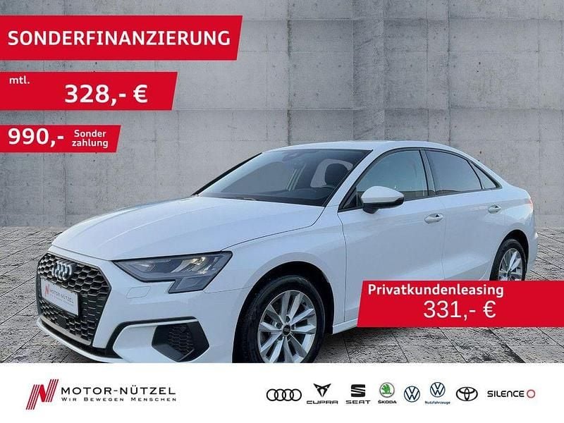 Ibisweiß Gebraucht 2022 Audi A3 Basis Limousine | 21.780 € (Etwas zu teuer) - Bild 1/4