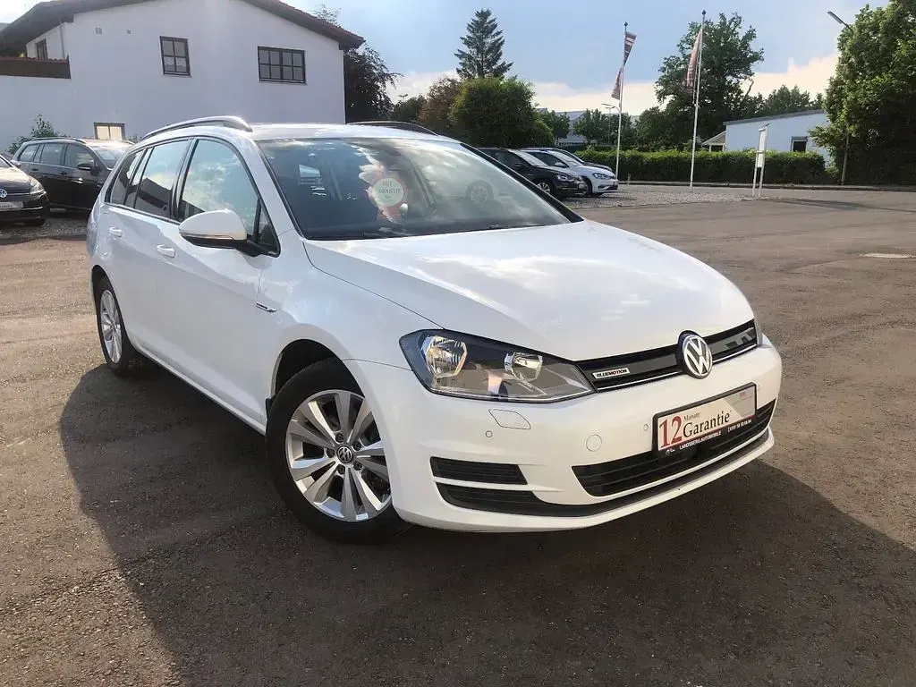Gebraucht VW Golf VII Comfortline 110 PS (80 kW) 2015 Weiß Kombi