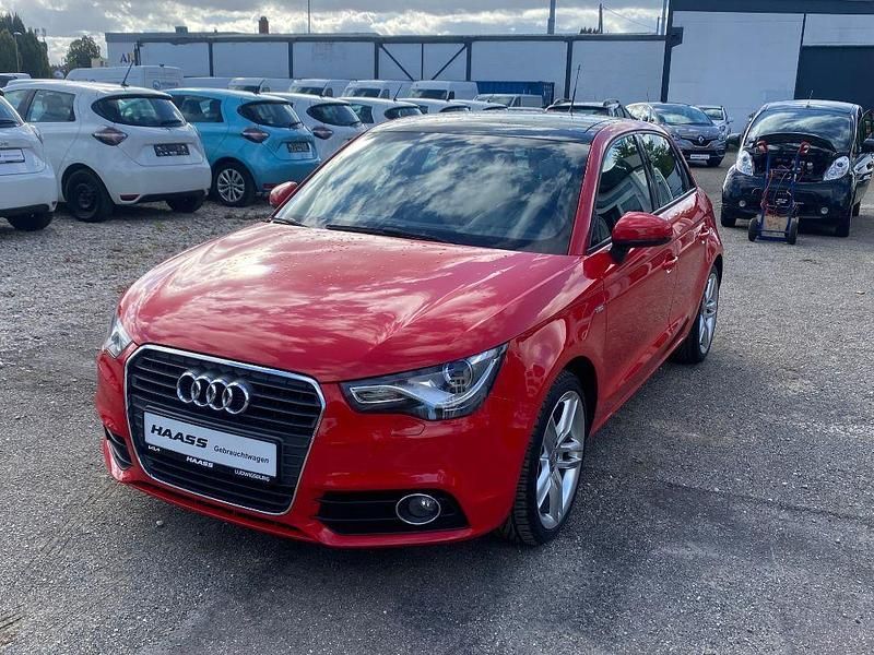 Rot Gebraucht 2014 Audi A1 Sportback S-Line Kleinwagen | 13.900 € (Fairer Preis) - Bild 1/4
