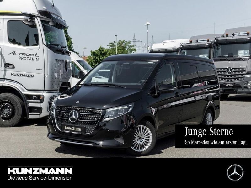 Obsidianschwarz metallic Gebraucht 2024 Mercedes V220 Marco Polo Van / Kleinbus | 73.650 € - Bild 1/4
