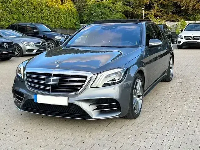 Gebraucht Mercedes S350 AMG line 286 PS (210 kW) 2018 Selenitgrau  metalliclack Limousine