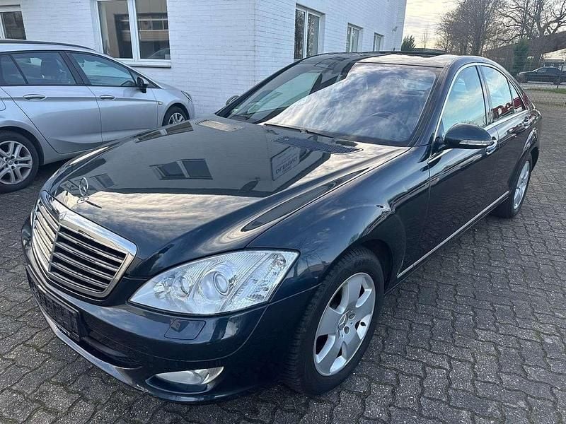 Smaragdschwarz Gebraucht 2006 Mercedes S350 Limousine | 8.850 € (Guter Preis) - Bild 1/4