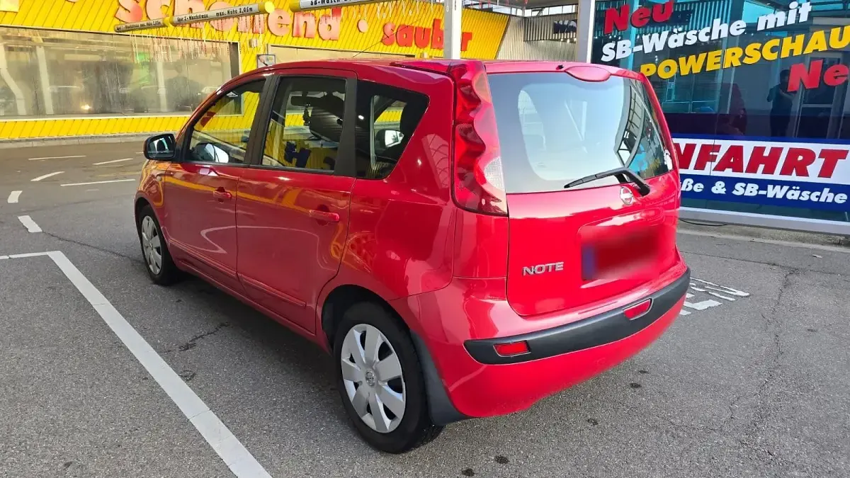 Gebraucht Nissan Note 88 PS (64 kW) 2006 Rot Kleinwagen