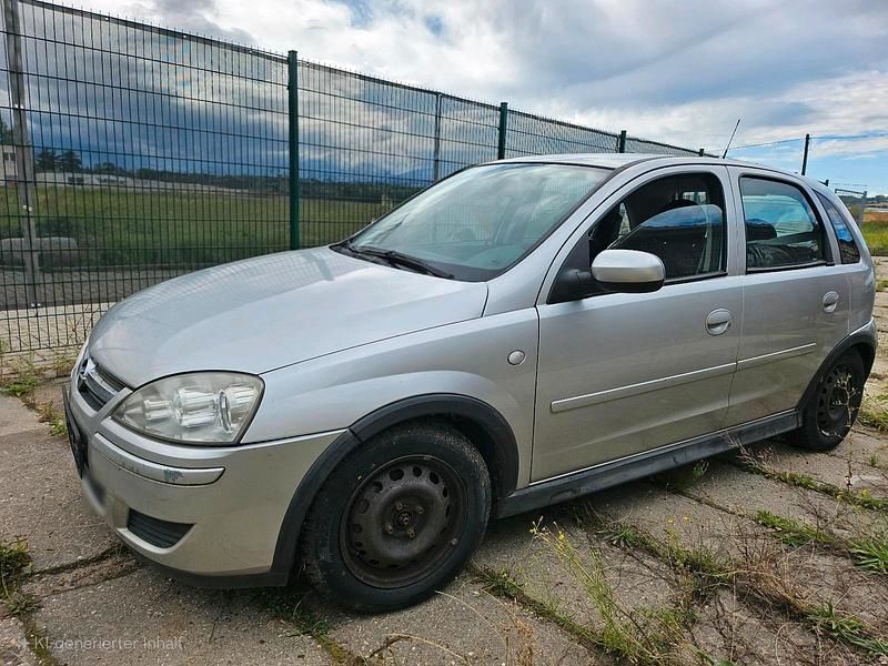 Gebraucht Opel Corsa 69 PS (50 kW) 2006 Silber Kleinwagen