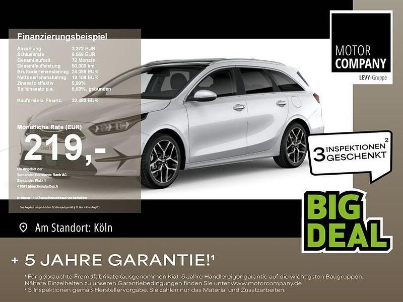 Weiss Gebraucht 2025 Kia Ceed | 22.480 € (Superpreis) - Bild 1/3