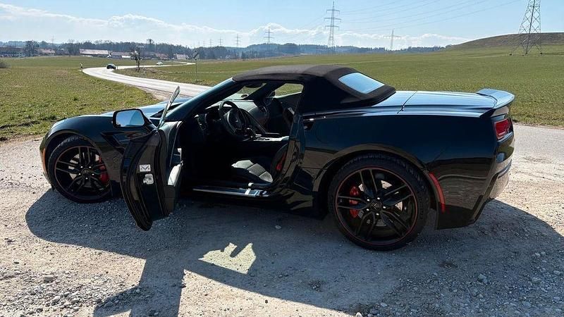 Gebraucht Corvette Stingray 466 PS (342 kW) 2019 Schwarz Cabrio