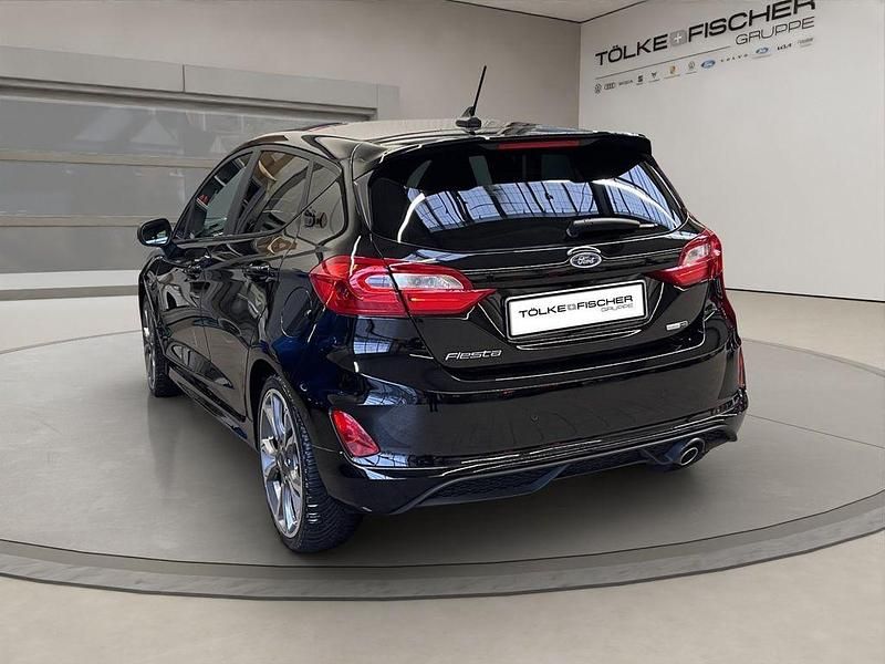 Gebraucht Ford Fiesta ST-Line X 125 PS (91 kW) 2021 Obsidian schwarz (metallic) Kleinwagen