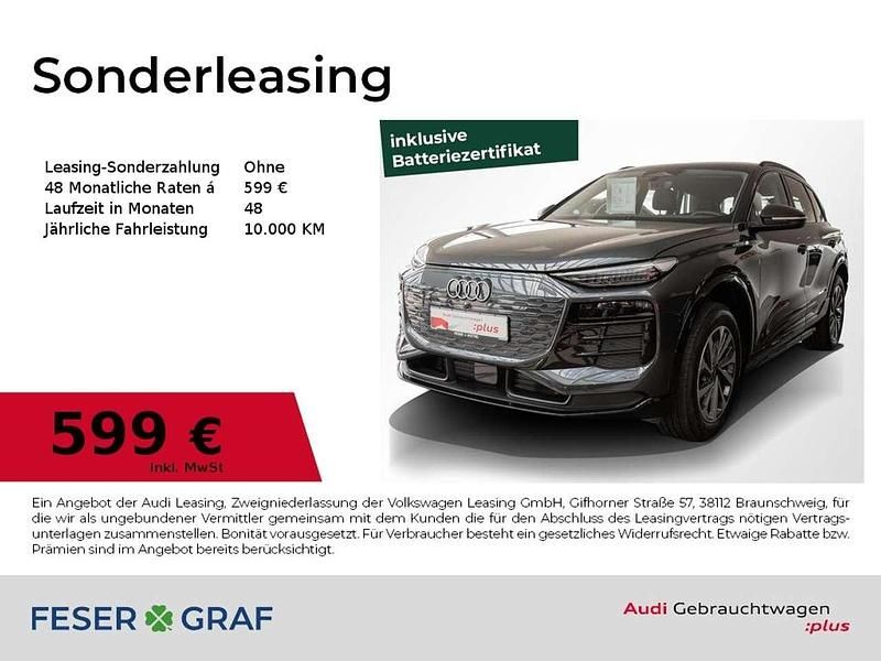 Gebraucht Audi Q6 e-tron Ambiente 284 kW (387 PS) 2024 Manhattangrau metallic SUV