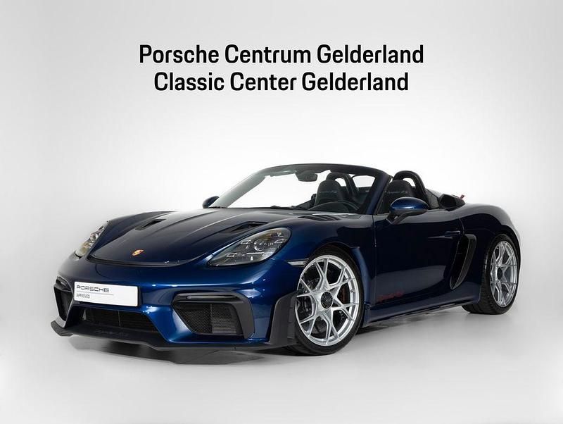 Blau Gebraucht 2024 Porsche 718 Spyder Cabrio | 174.900 € - Bild 1/4