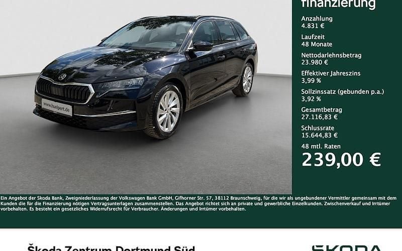 Schwarz Gebraucht 2024 Skoda Octavia Selection Kombi | 28.811 € (Guter Preis) - Bild 1/4
