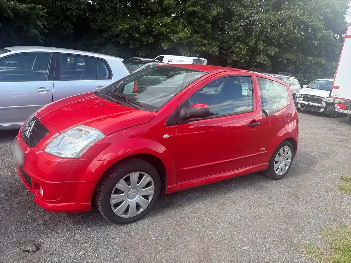 Gebraucht Citroën C2 VTR Sport 73 PS (53 kW) 2007 Rot Kleinwagen