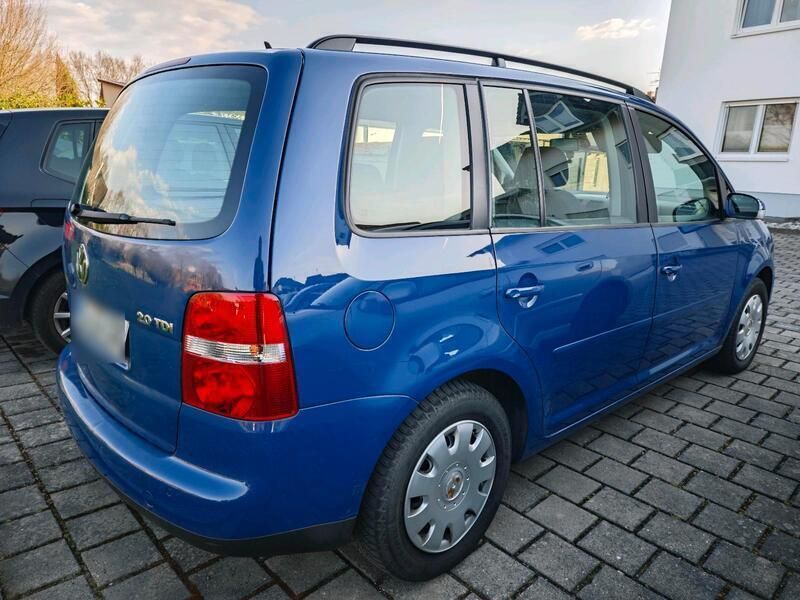 Blau Gebraucht 2004 VW Touran Van / Kleinbus | 1.300 € (Guter Preis) - Bild 1/4