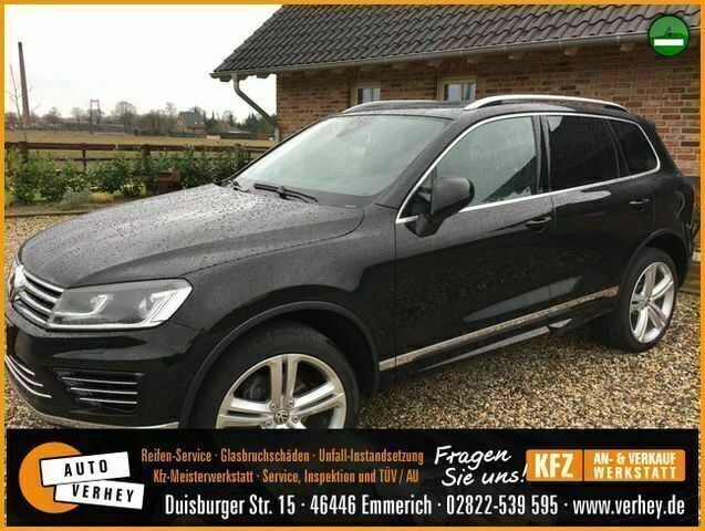 Gebraucht VW Touareg Terrain Tech 262 PS (192 kW) 2015 Schwarz SUV