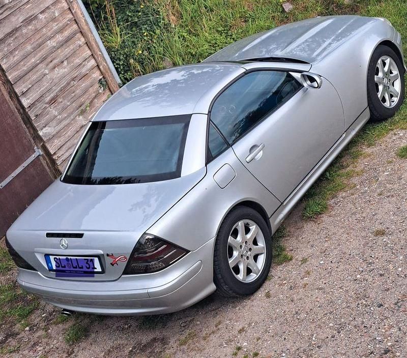 Silber Gebraucht 2002 Mercedes SLK200 Cabrio | 5.649 € (Fairer Preis) - Bild 1/4