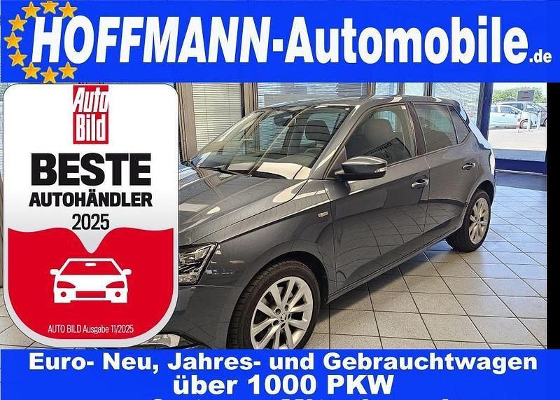 Quarzgraumet. (metallic) Gebraucht 2019 Skoda Fabia Soleil Limousine | 13.900 € (Fairer Preis) - Bild 1/4