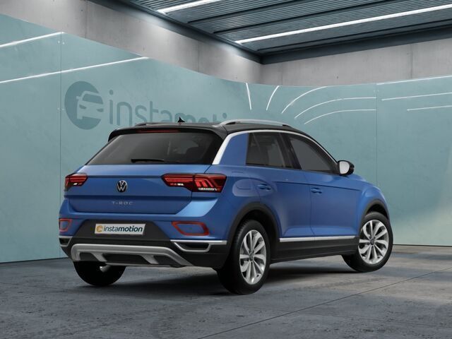 Gebraucht VW T-Roc 110 PS (80 kW) 2024 Blau SUV