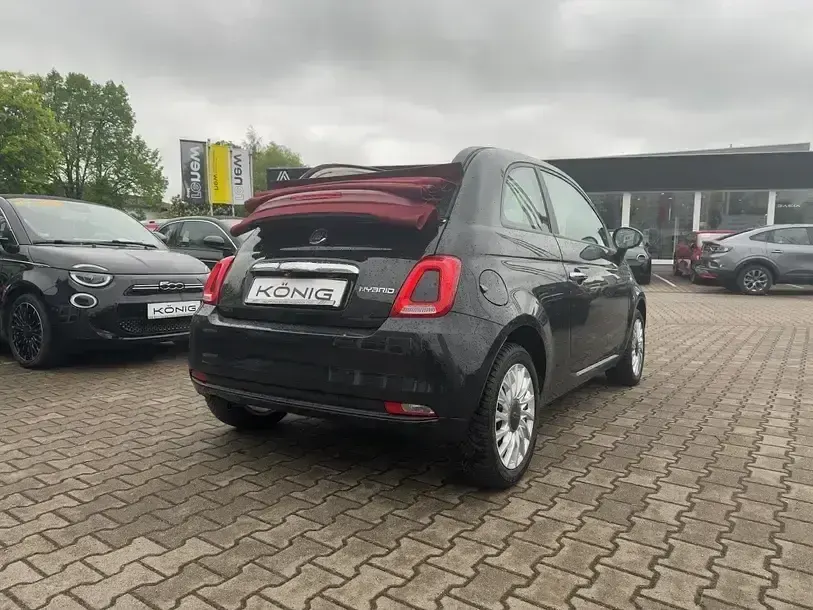 Gebraucht Fiat 500 69 PS (50 kW) 2023 Schwarz Kleinwagen