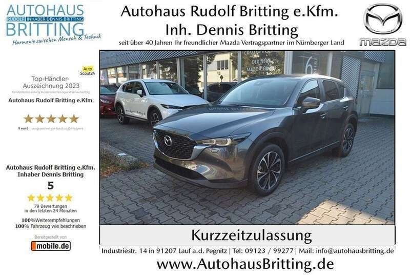 Grau Gebraucht 2024 Mazda CX-5 Ad'Vantage SUV | 31.990 € (Guter Preis) - Bild 1/4