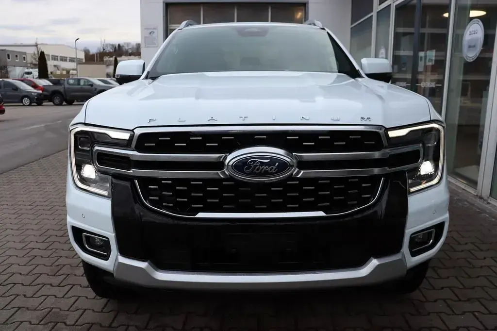 Ny Ford Ranger Platinum 241 HK (177 kW) 2026 Hvid Pickup / Ladvogn