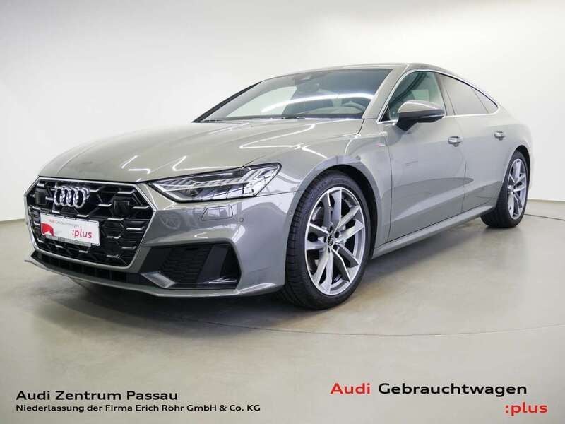 Chronosgrau metallic Gebraucht 2024 Audi A7 Sportback S-Line Kleinwagen | 64.480 € (Guter Preis) - Bild 1/4