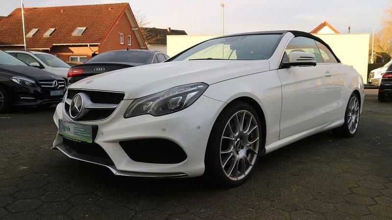 Diamantweiss Gebraucht 2015 Mercedes E350 Sport Cabrio | 17.990 € (Guter Preis) - Bild 1/4
